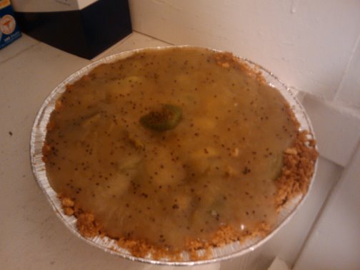 Kiwifruit Fan Pie